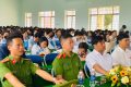 TRƯỜNG THPT ĐẮK SONG PHỐI HỢP TỔ CHỨC TUYÊN TRUYỀN, PHỔ BIẾN, GIÁO DỤC PHÁP LUẬT CHO HỌC SINH