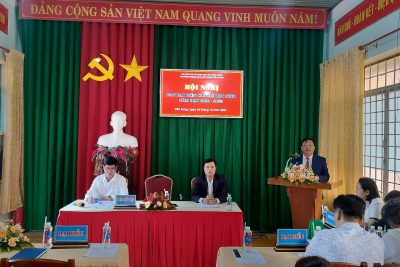 Nhà trường tổ chức Hội nghị Đại biểu CMHS năm học 2024-2025