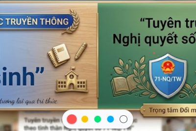 Kế hoạch về việc ttriển khai chuyên mục truyền thông “Học đường đổi mới”