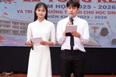TRƯỜNG THPT ĐẮK SONG TỔ CHỨC LỄ TỔNG KẾT NĂM HỌC 2025–2026 VÀ TRI ÂN, TRƯỞNG THÀNH CHO HỌC SINH LỚP 12 NIÊN KHÓA 2023–2026