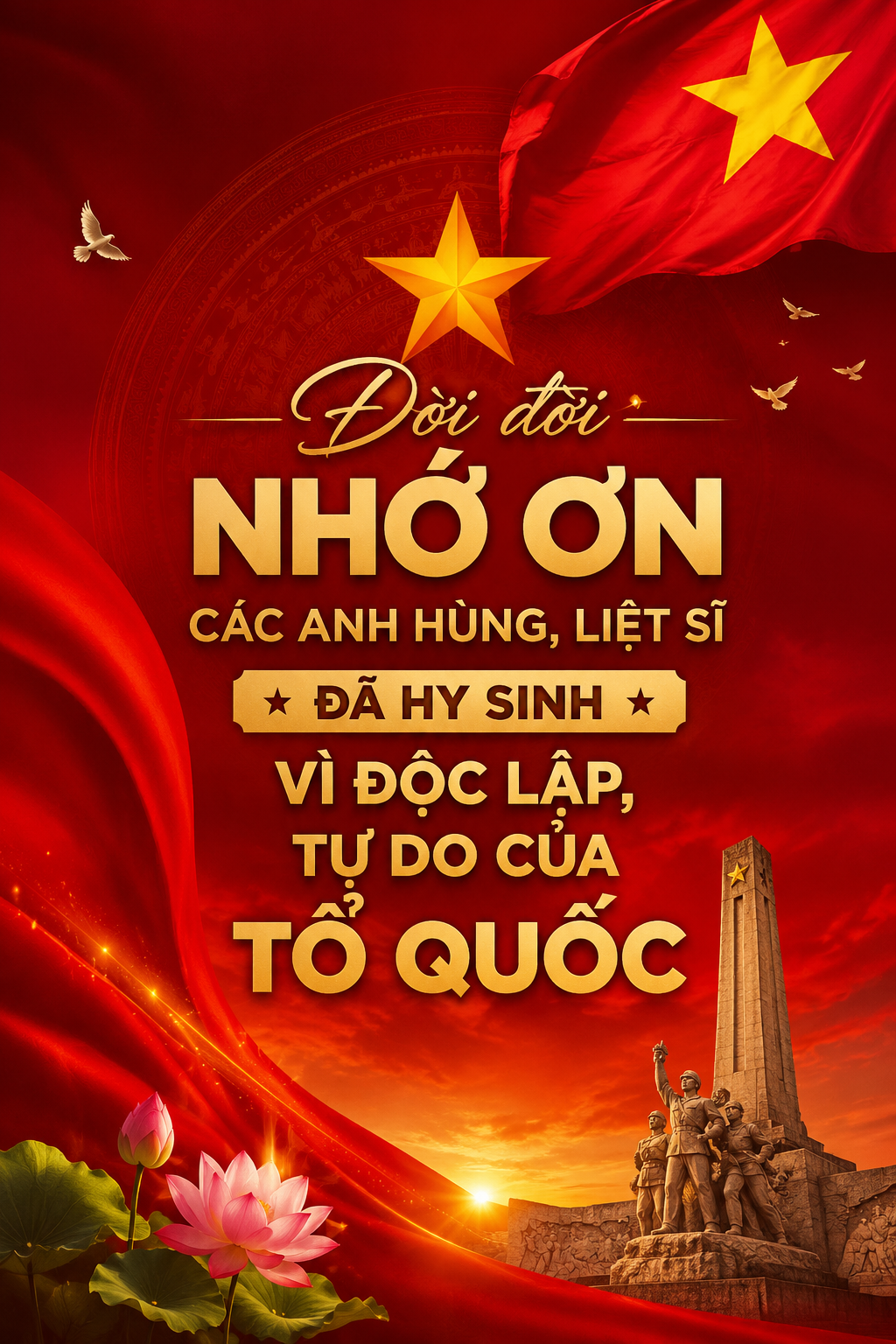 79 NĂM NGÀY THƯƠNG BINH – LIỆT SĨ (27/7/1947 – 27/7/2026)