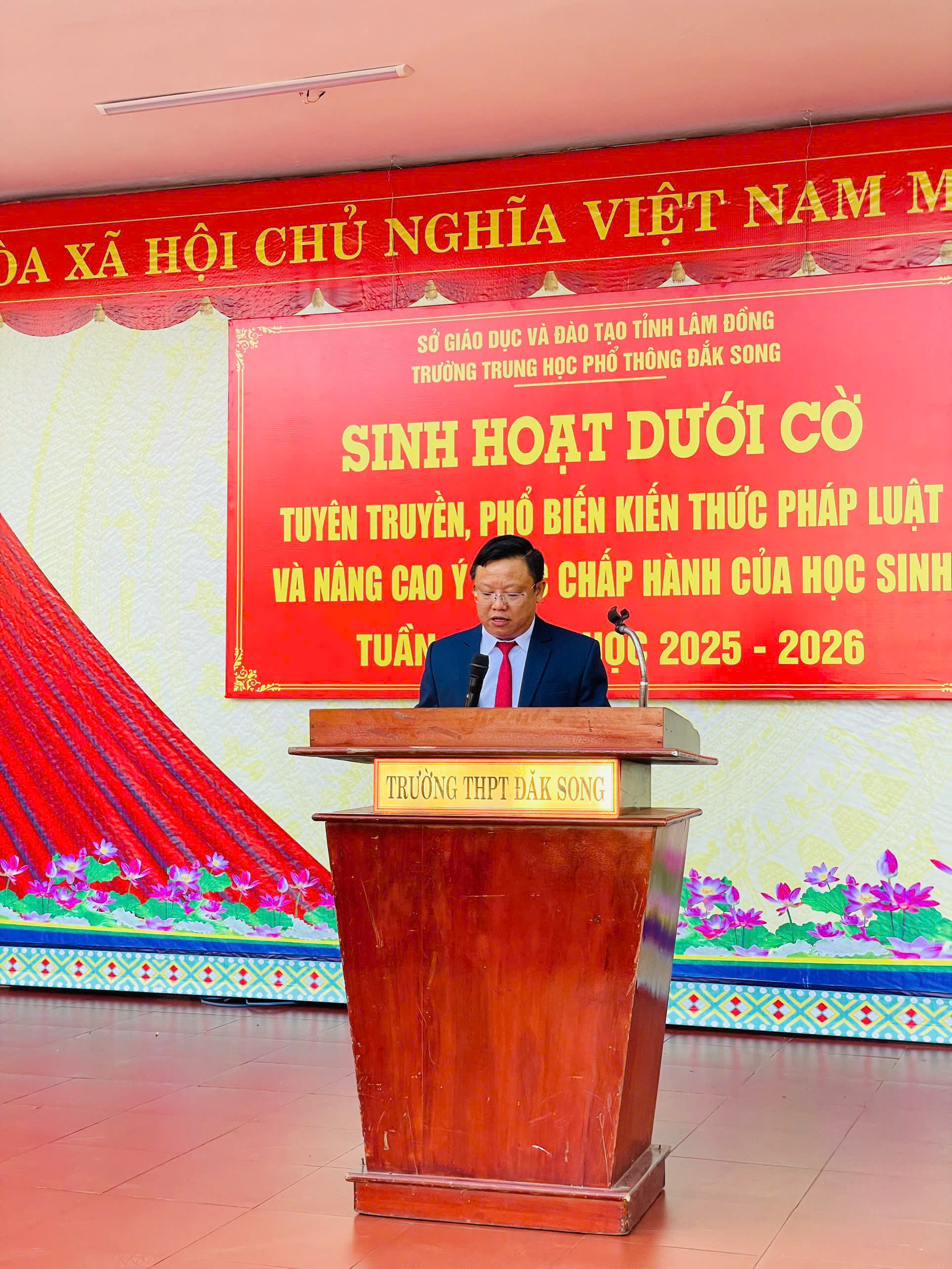 THPT Đắk Song đẩy mạnh “Pháp luật học đường”, nâng cao kỹ năng phòng chống tội phạm